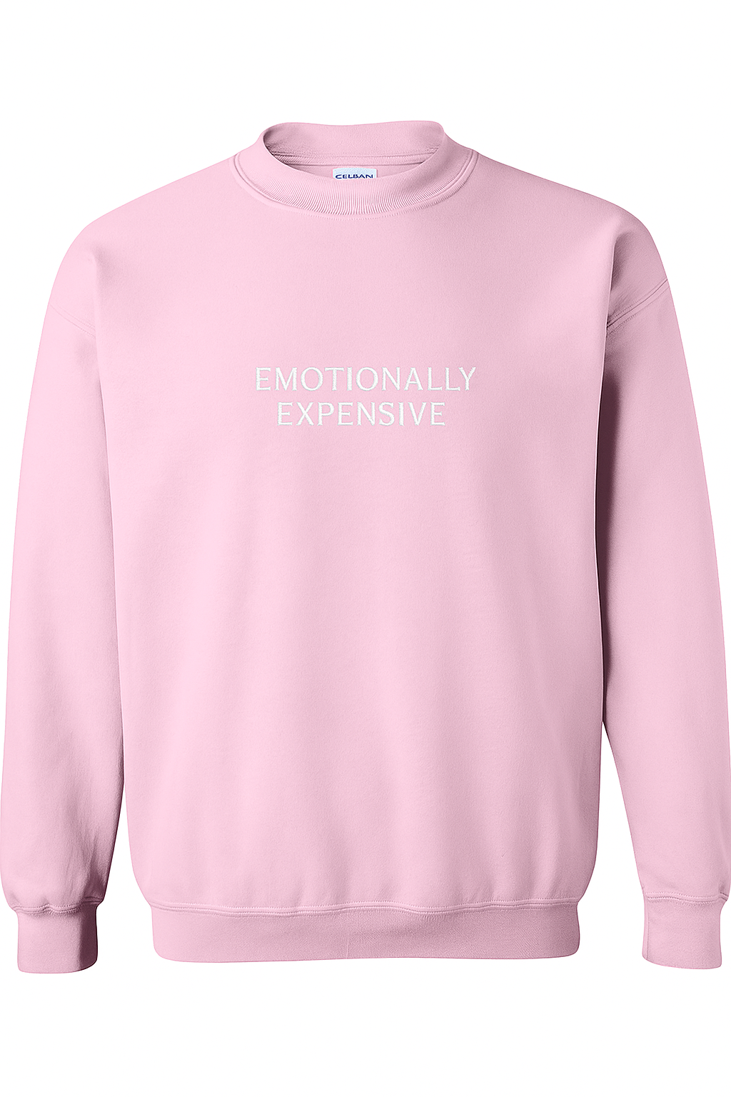 Emotionally Expensive - Embroidered Crewneck