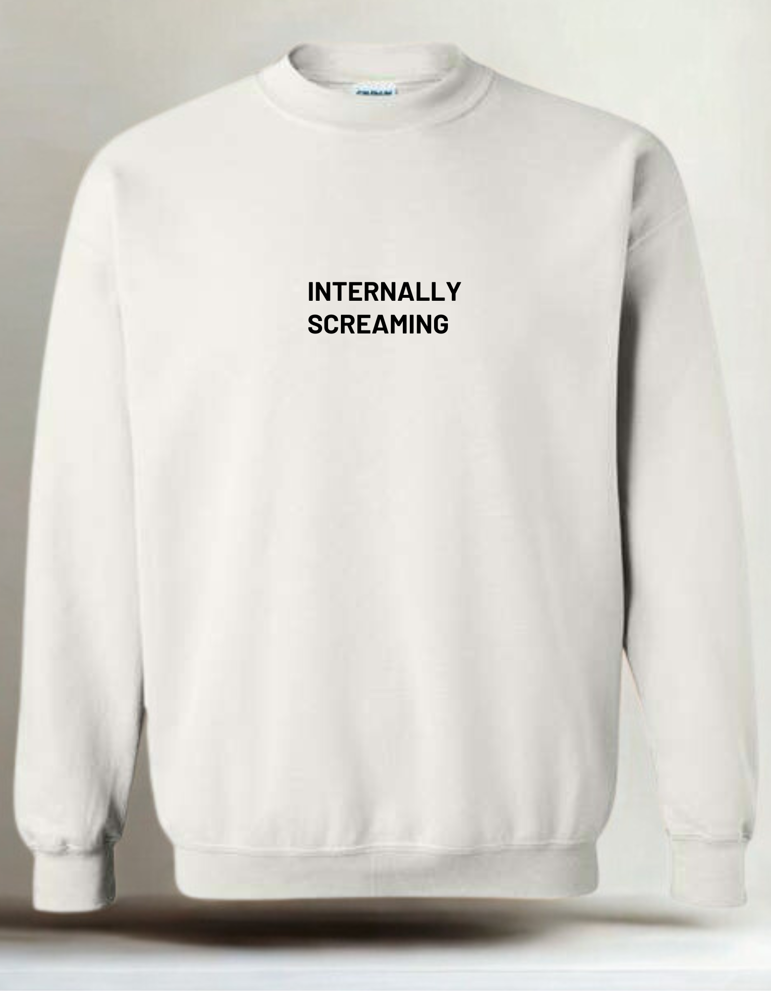 Internally Screaming - Embroidered Crewneck