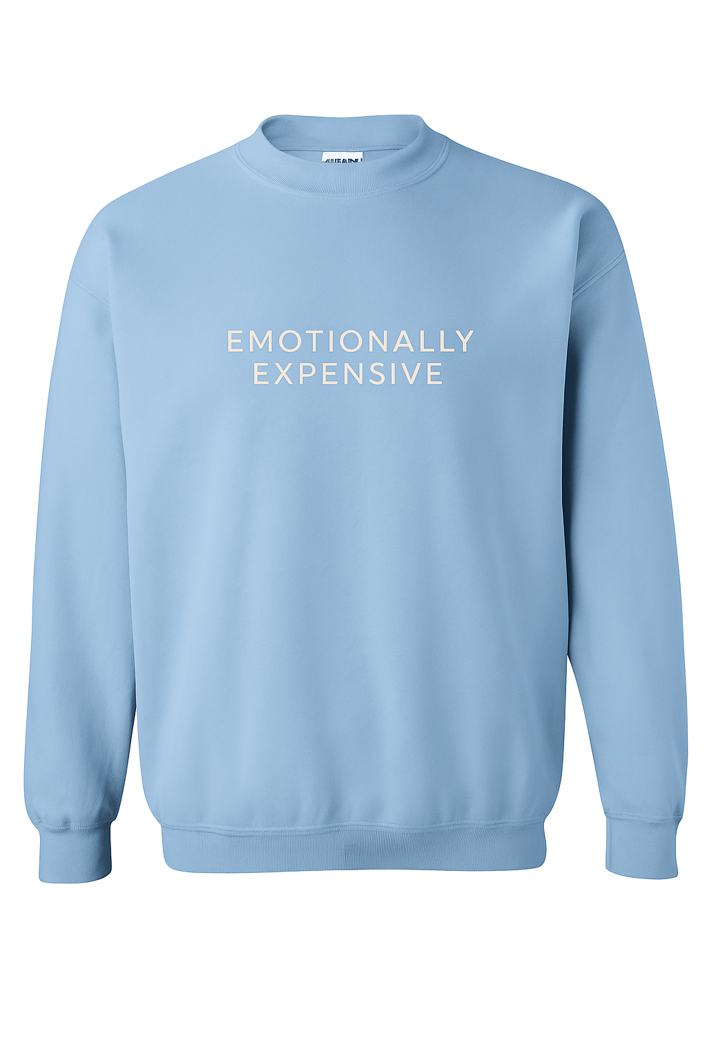 Emotionally Expensive - Embroidered Crewneck