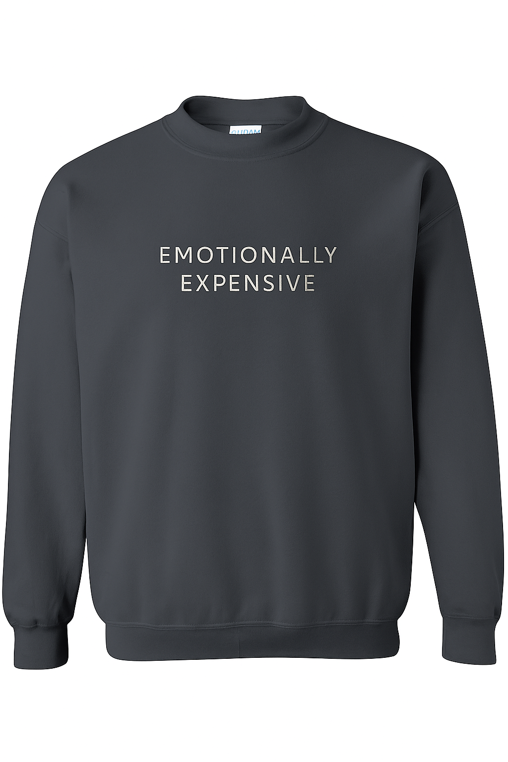 Emotionally Expensive - Embroidered Crewneck